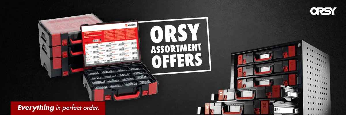 Shop a huge range of ORSY® System Cases and components online!